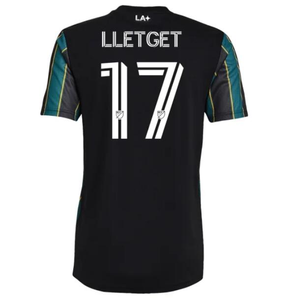 2021/22 LA Galaxy Away Kit Soccer Jersey #17 SEBASTIAN LLETGET